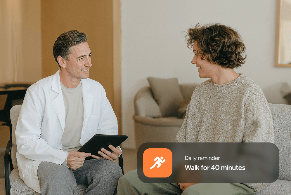 Doctor Patient Medical Consultation - Longevity Webflow Template | Brix Templates