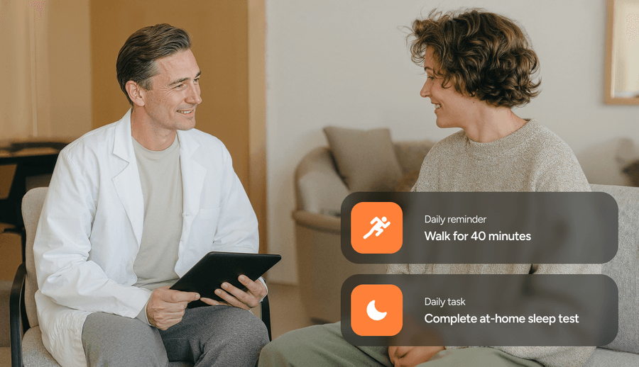Doctor Consultation Health Reminders - Longevity Webflow Template | Brix Templates