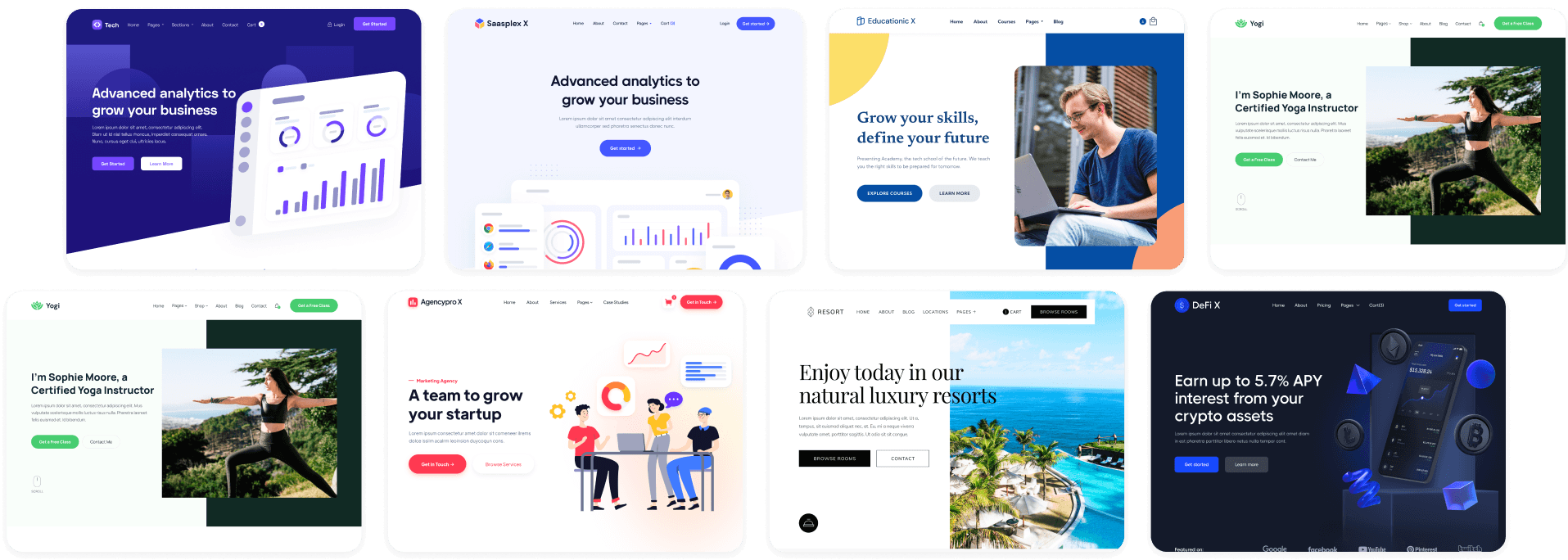 Longevity - Banner Templates - Longevity Center Webflow Template | Brix Templates