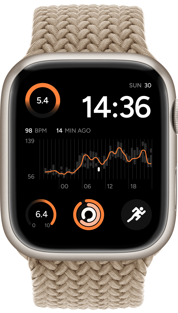 Smartwatch Mockup - Longevity Webflow Template | Brix Templates