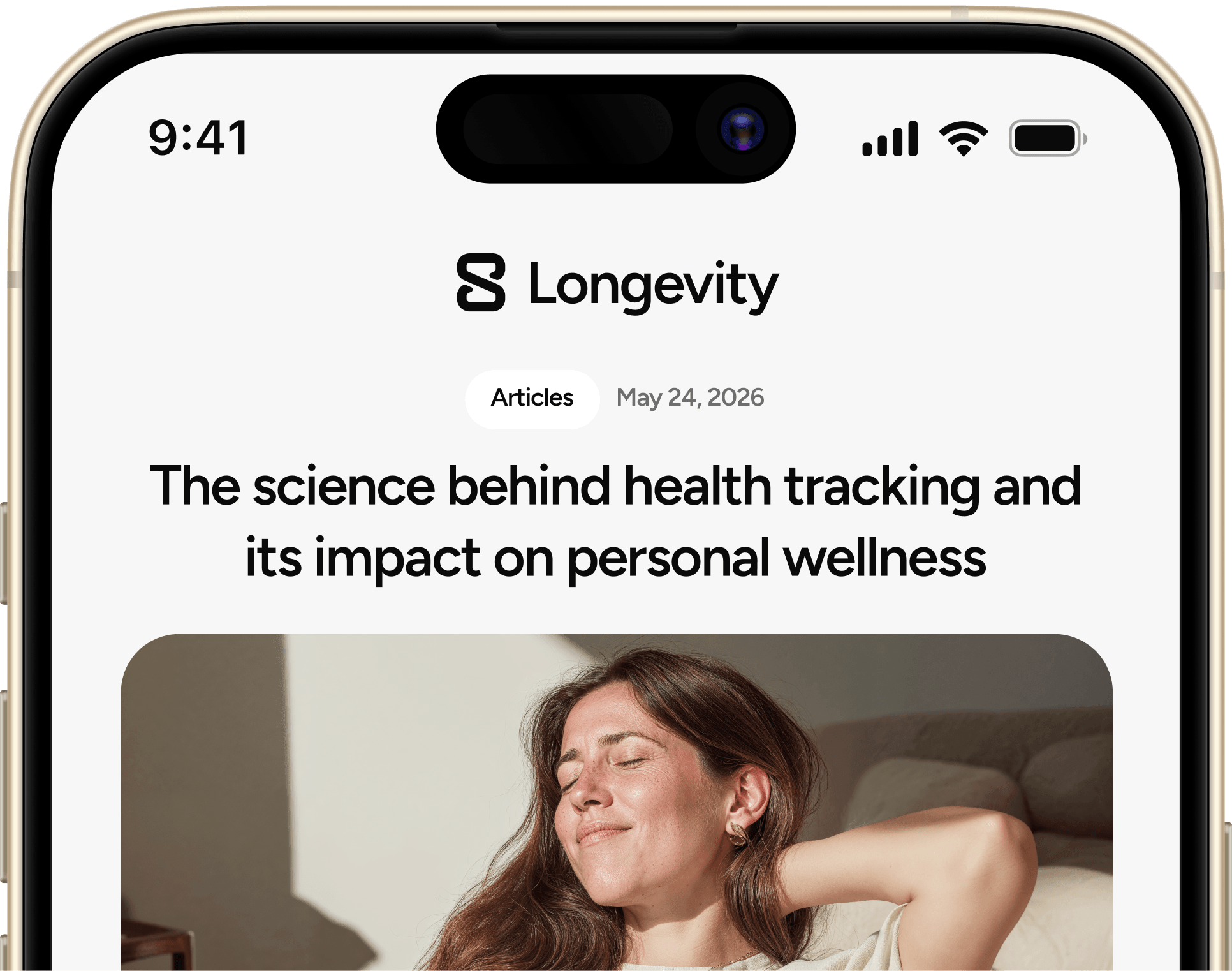 Phone Subscribe - Longevity Webflow Template | Brix Templates