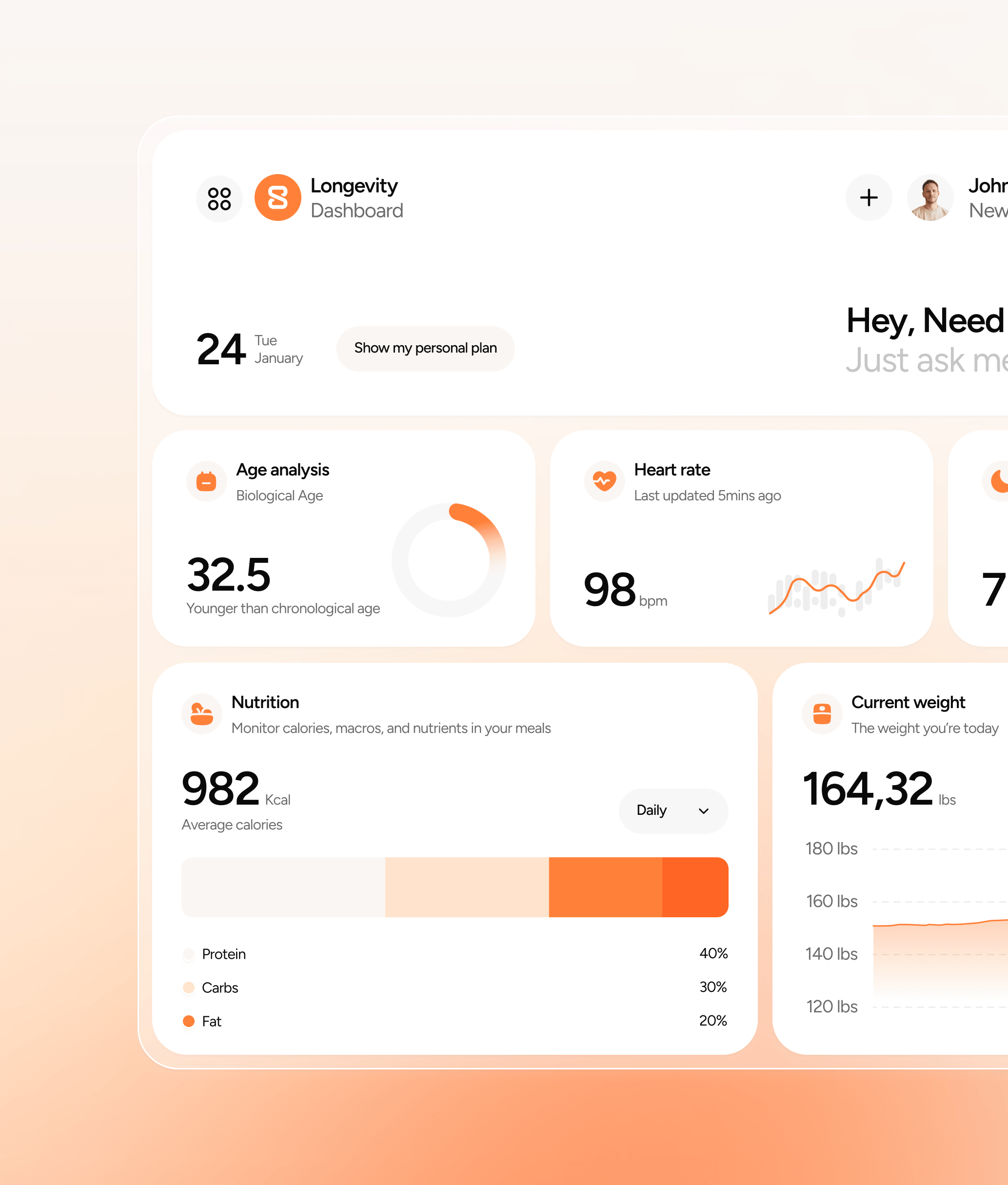 Sign In Image - Longevity Webflow Template | Brix Templates